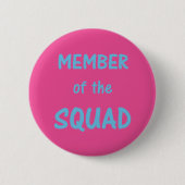 Lid van de Squad Button ~ Fuchsia (Voorkant)