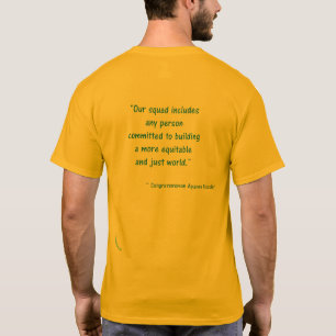 Lid van de Squad Diversity T-shirt