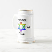 Lid van de Tribe Steins Bierpul (Voorkant links)