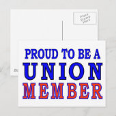 LID VAN DE UNIE BRIEFKAART (Voorkant / Achterkant)