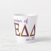 Lid van EP-DeltDelt sinds 2022 Latte Mok (Voorkant)