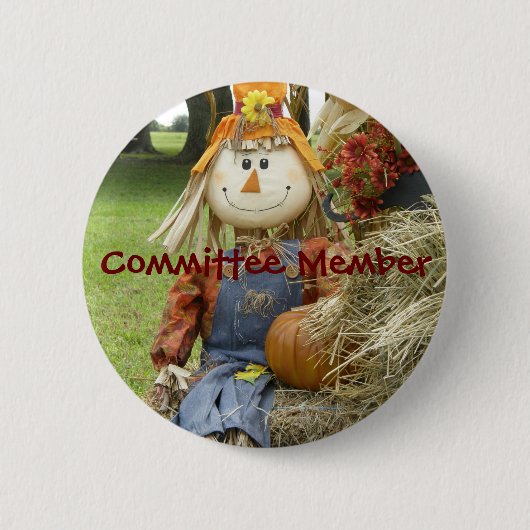 Lid van het Comité van het herfst - Gepersonalisee Ronde Button 5,7 Cm (Voorkant)