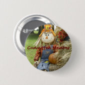 Lid van het Comité van het herfst - Gepersonalisee Ronde Button 5,7 Cm (Voorkant /achterkant)