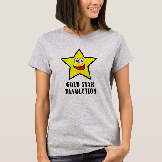 lid van het Gold Star Revolution Squad T-shirt (Voorkant)