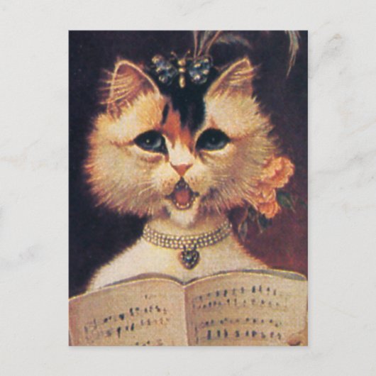 Lid van het koor briefkaart (Voorkant)