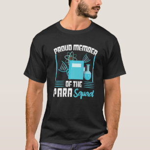 lid van het Para Squad Paraprofessional T-shirt
