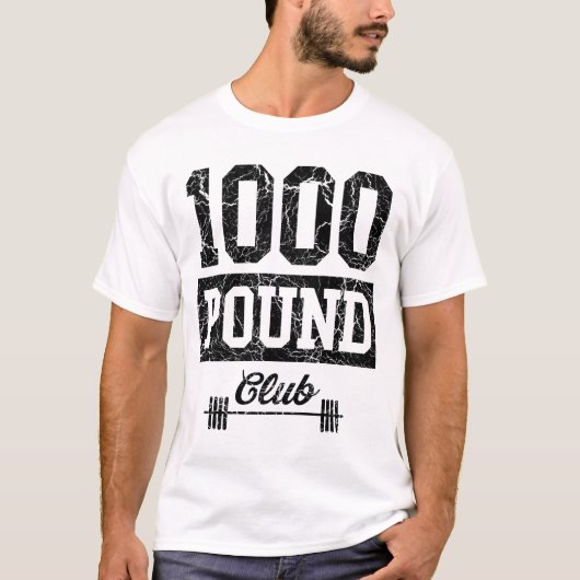 Lid van het T-shirt van 1000 pond Club (Voorkant)