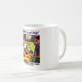 Lid van het vrouwelijke landleger — WWII Koffiemok (Voorkant rechts)