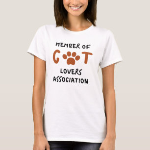 Lid van kattenliefhebbersvereniging T-shirt