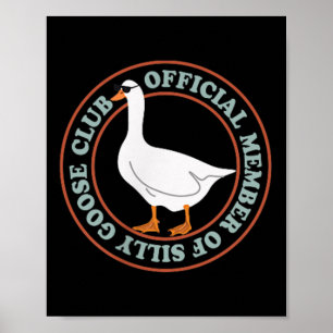 Lid van Silly Goose Club 2-zijdig Silly Goose Club Poster