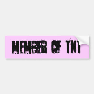 Lid van TNT Bumpersticker