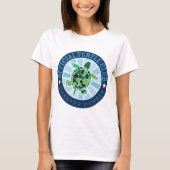 lid van Turtle Club Dames T-shirt (Voorkant)