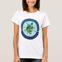 lid van Turtle Club Dames T-shirt