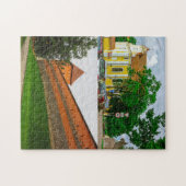 Lida Belarus Architecture Castle Collage Legpuzzel (Horizontaal)
