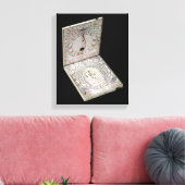 Lidded Comass, 1627 Canvas Afdruk (Insitu (Woonkamer))