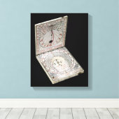 Lidded Comass, 1627 Canvas Afdruk (Insitu (Houten vloer))