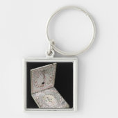 Lidded Comass, 1627 Sleutelhanger (Voorkant)