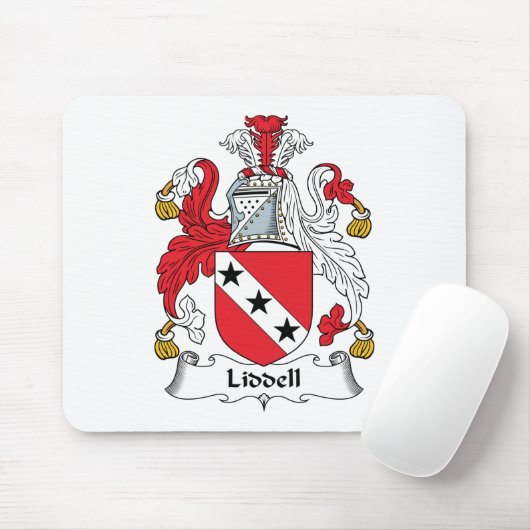 Liddell Family Crest Muismat (Met muis)