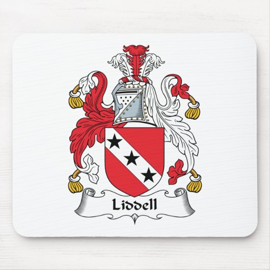 Liddell Family Crest Muismat (Voorkant)