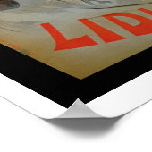 Lidia, 1895 (kleurenlitho) poster (Hoek)