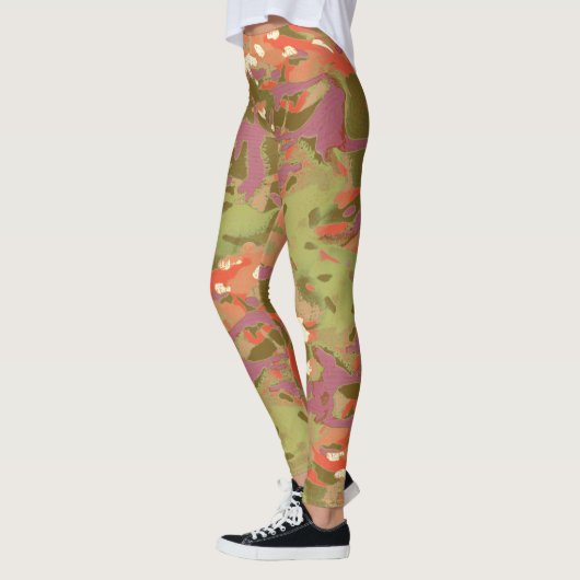 LIDJ-ontwerp. Camo Camo, kijk me aan! Leggings (Links)
