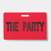 LIDMAATSCHAP BADGE (Achterkant)