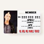 LIDMAATSCHAP BADGE (Voorkant)