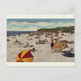  Lido Beach Sarasota Florida Briefkaart