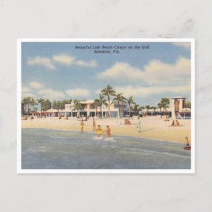  Lido Beach Sarasota Florida met Casino Briefkaart