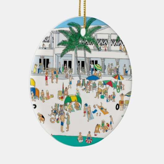 Lido Beach Sarasota Ornament (Rechts)