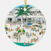 Lido Beach Sarasota Ornament (Voorkant)