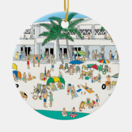 Lido Beach Sarasota Ornament