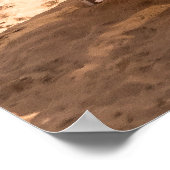 LIDO DI JESOLO, ITALIË - SUNLOUNGERS IN BEACH POSTER (Hoek)