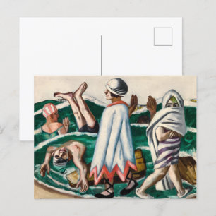 Lido   Max Beckmann   Briefkaart