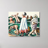 Lido | Max Beckmann | Canvas Afdruk (Voorkant)