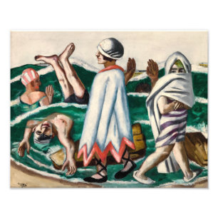 Lido Max Beckmann Foto Afdruk