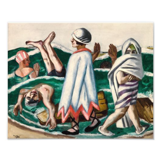 Lido | Max Beckmann | Foto Afdruk (Voorkant)