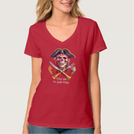 Lido Pirate met ijs voor buffers T-shirt