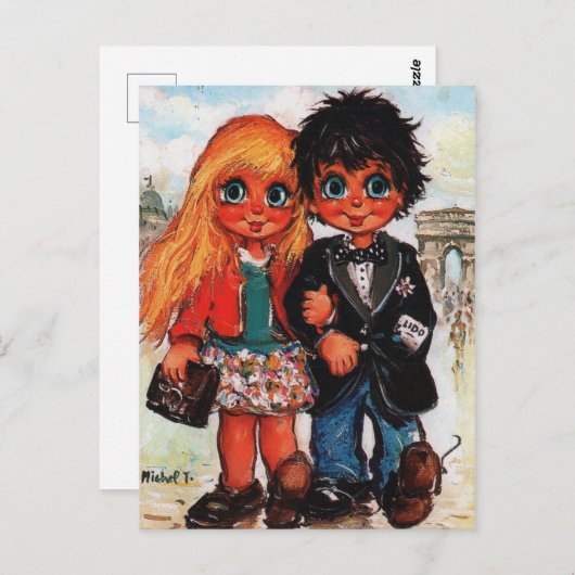 Lido-Poulbots Briefkaart (Voorkant / Achterkant)