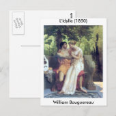 L'Idylle (1850) Briefkaart (Voorkant / Achterkant)