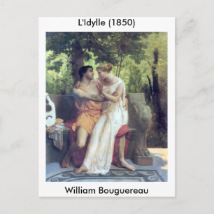 L'Idylle (1850) Briefkaart