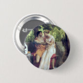 L'Idylle (1850) Ronde Button 5,7 Cm (Voorkant /achterkant)