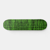 Lie detector Abstract digitaal fractal Skateboard (Horizontaal)