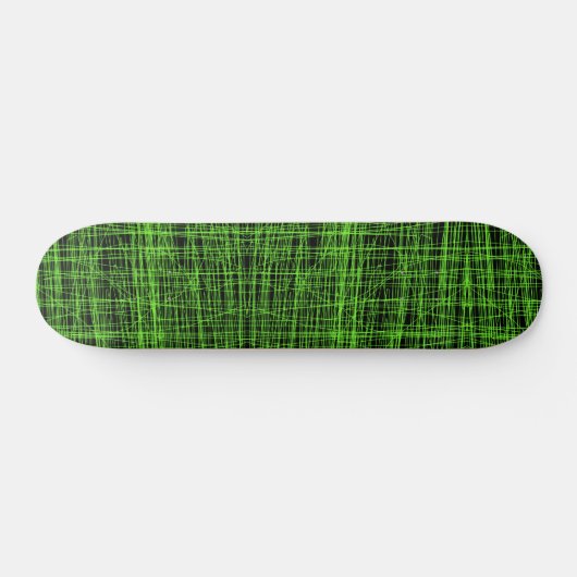 Lie detector Abstract digitaal fractal Skateboard (Horizontaal)