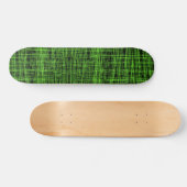 Lie detector Abstract digitaal fractal Skateboard (Horizontaal)
