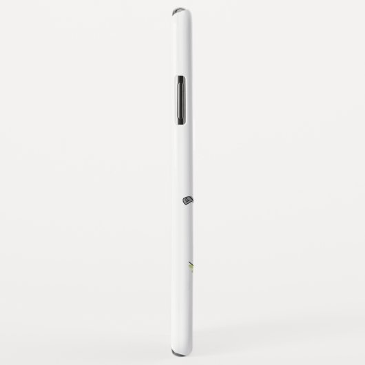 Lie in groene deegwaren Case-Mate iPhone case (Achterkant/rechts)