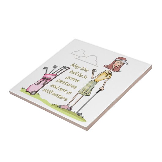 Lie in groene deegwaren tegeltje (Zijkant)