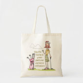 Lie in groene deegwaren tote bag (Voorkant)