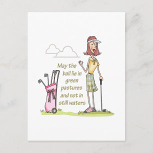 LIE IN GROENE PASTUREN BRIEFKAART