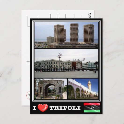 LIË - Tripoli - Briefkaart (Voorkant / Achterkant)